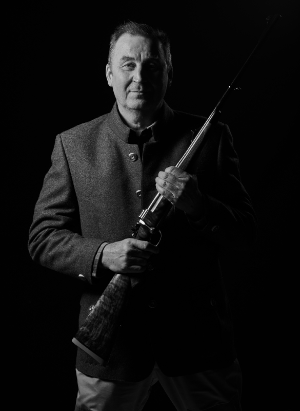 Roland Kessler, owner of the gunsmith master workshop Waffen Kessler in Deggendorf